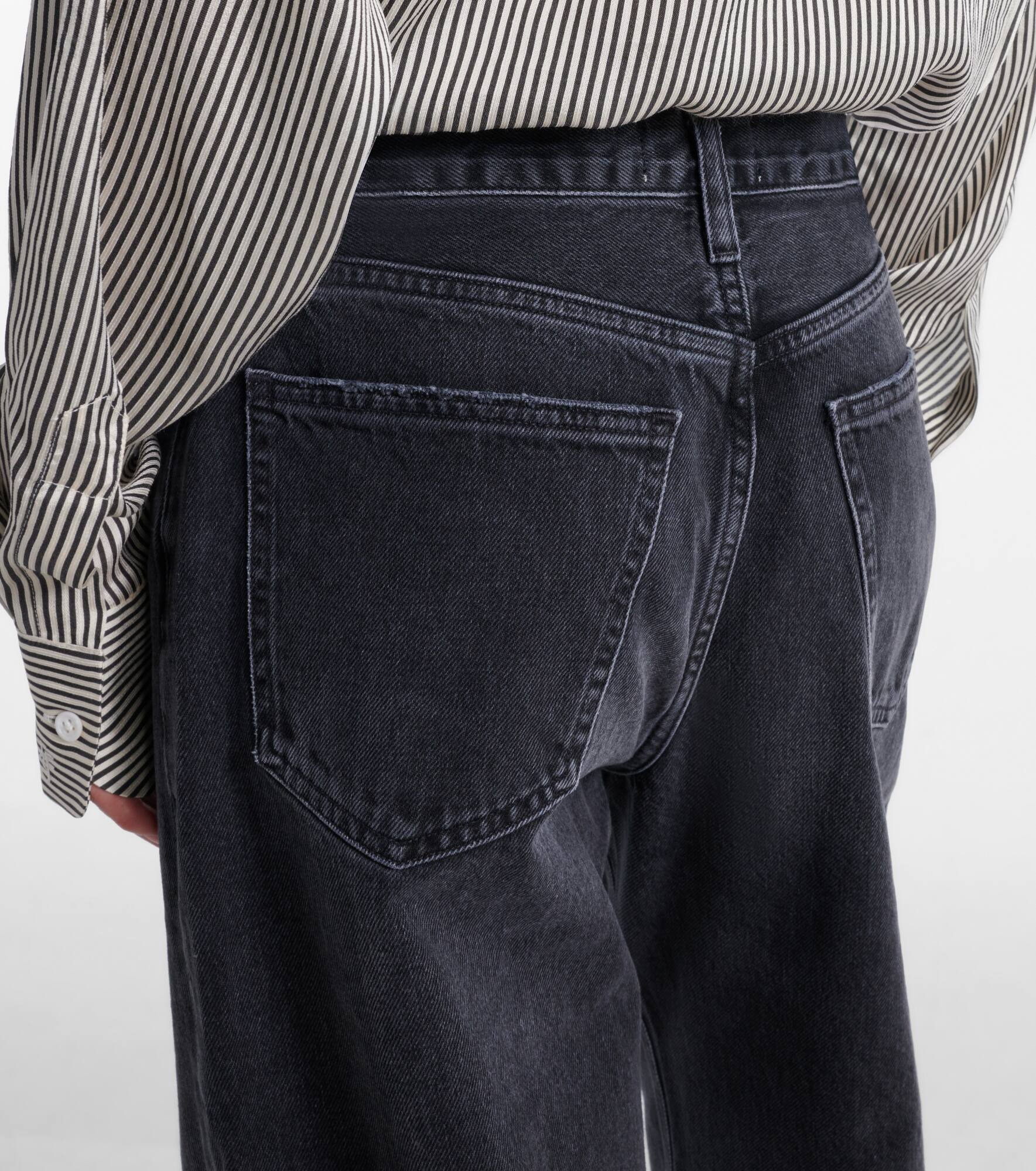 Low Slung Baggy wide-leg jeans - 6