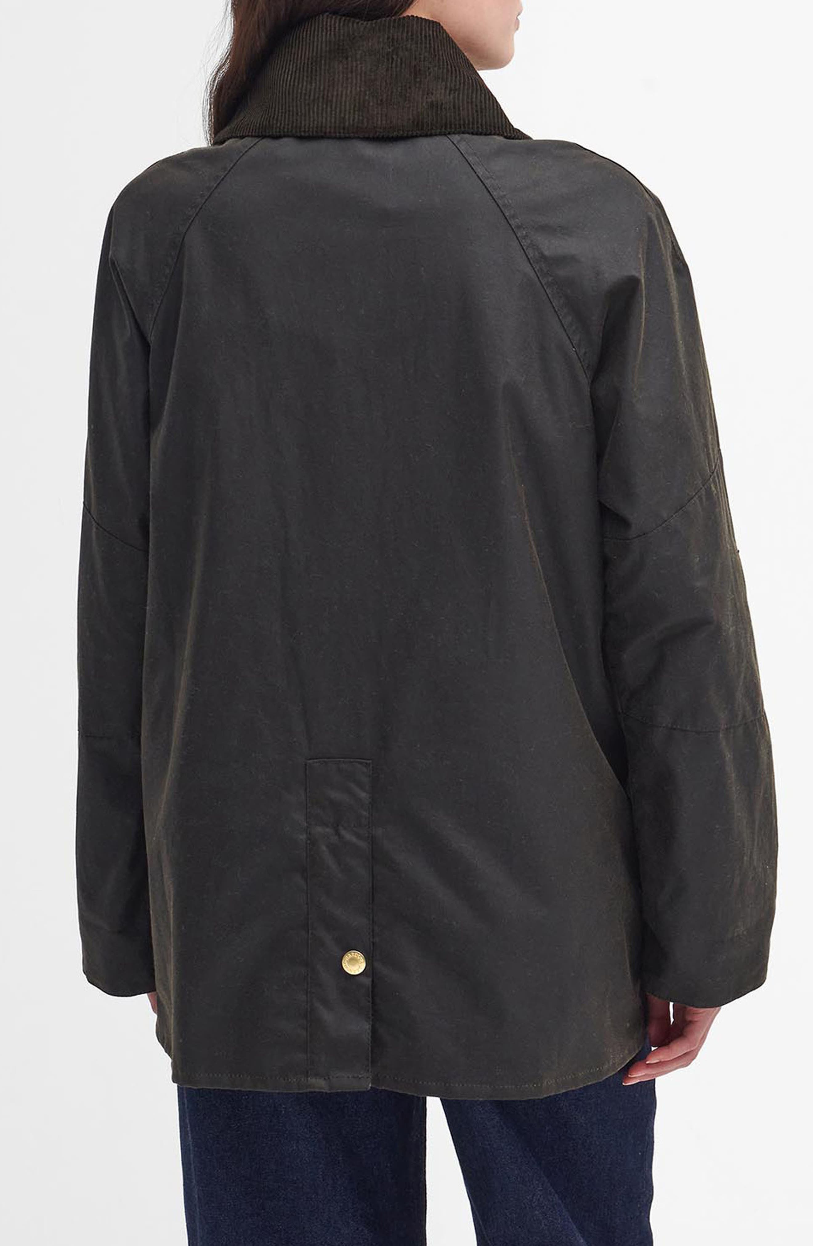 Barbour Allerston Water Resistant Waxed Cotton Jacket in Olive/ancient at Nordstrom - 2