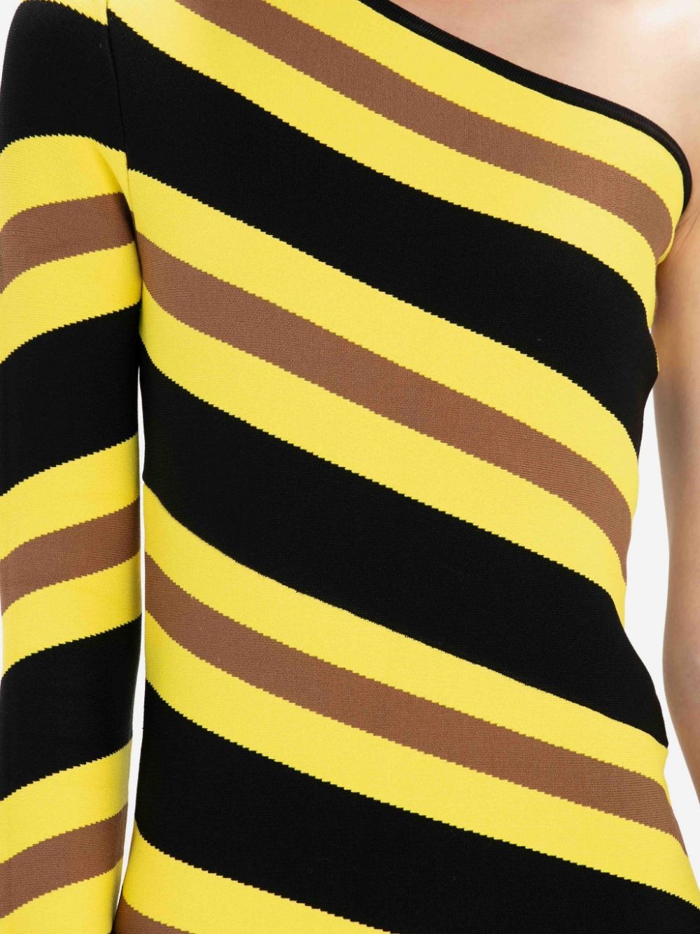 ONE SLEEVE MINI DRESS - 5