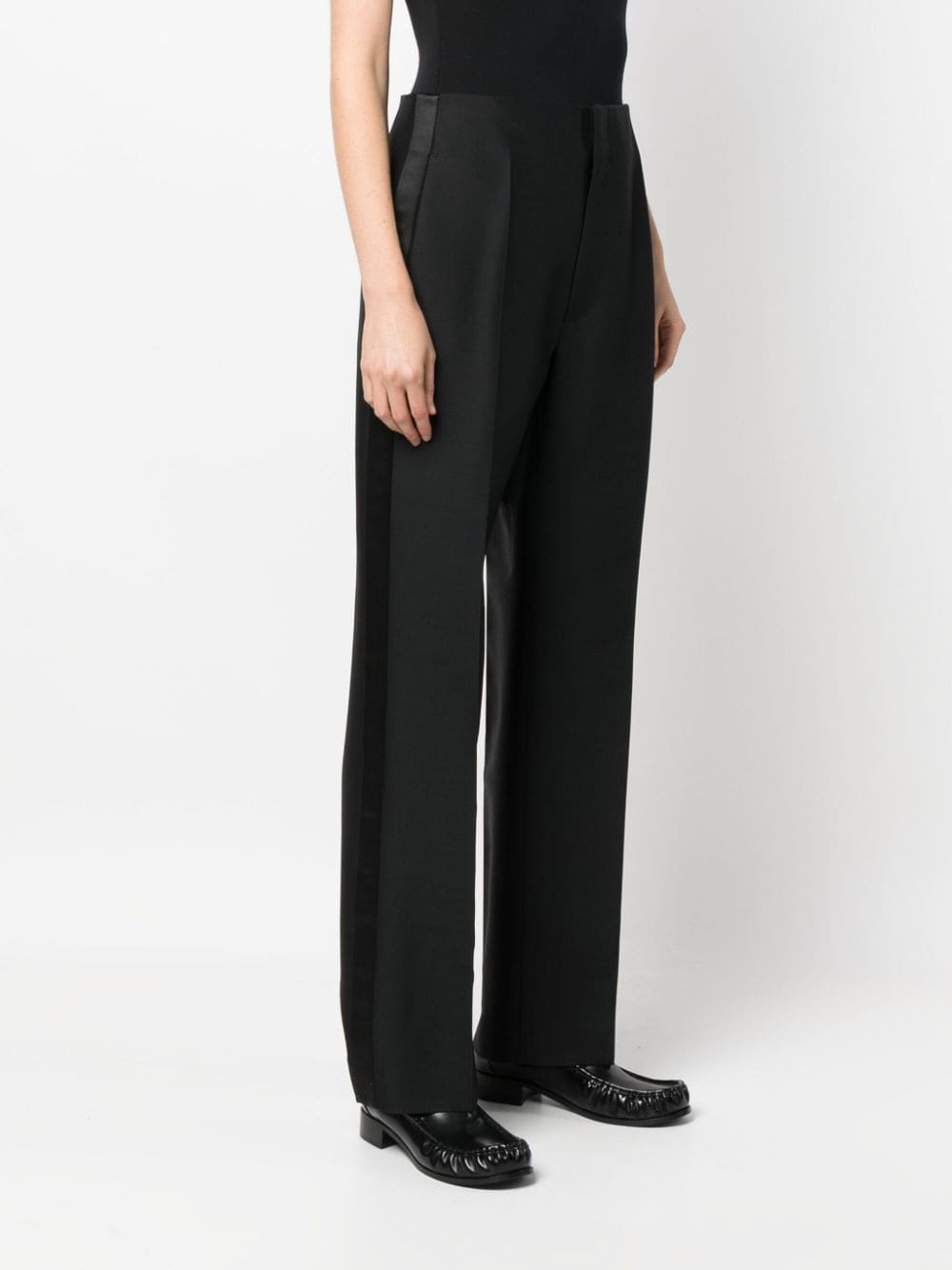 straight-leg tailored trousers - 3