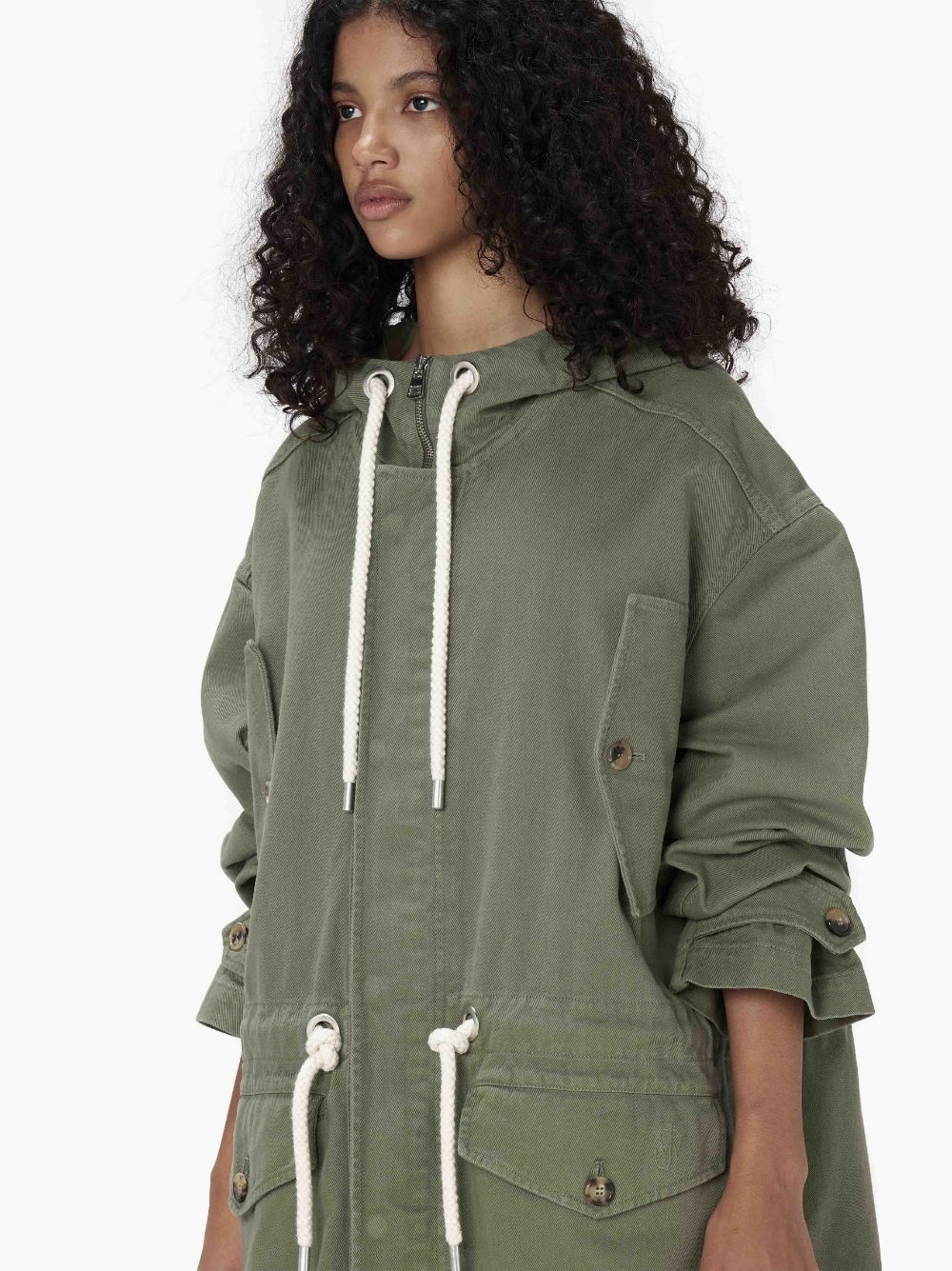 LIGHTWEIGHT PARKA COAT - 5