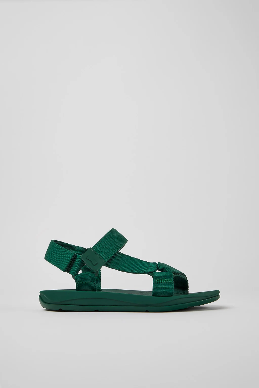 Match Green textile sandals for men - 1