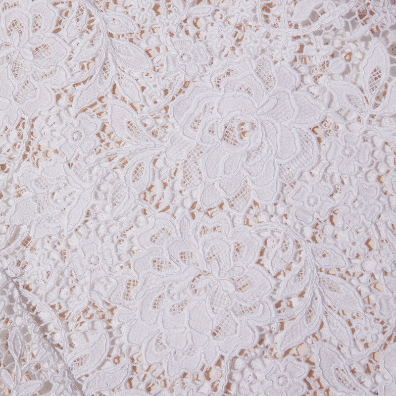 White Cord Lace Trousers 6