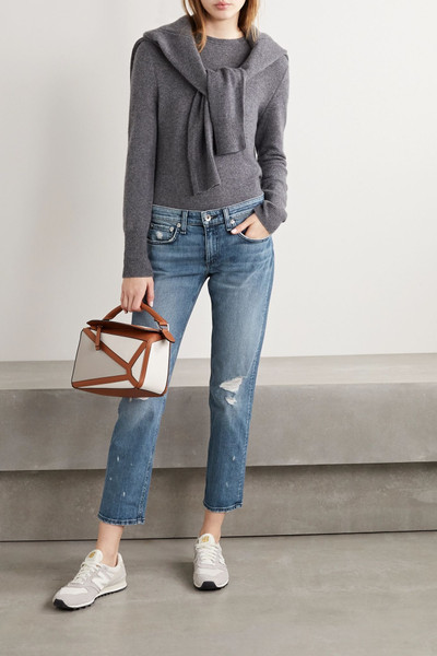 rag & bone Dre cropped low-rise slim boyfriend jeans outlook