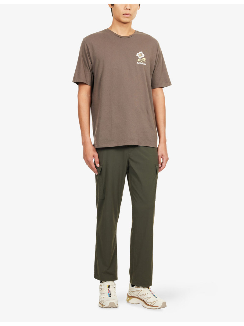 Patagonia Balance Make Peace Graphic-Print Cotton-Jersey T-Shirt outlook