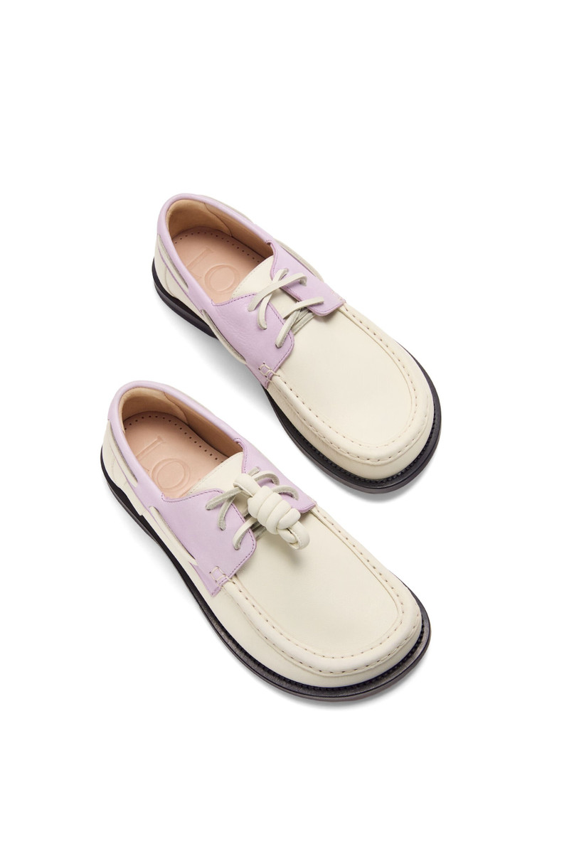 Campo boat shoe in soft calfskin 4