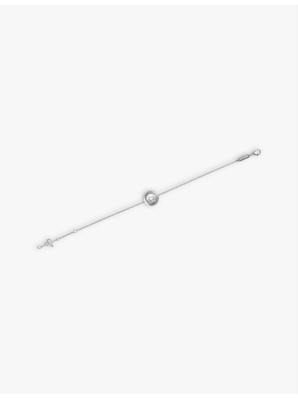 Happy Diamonds Icons 18ct white-gold and 0.15ct diamond bracelet - 2