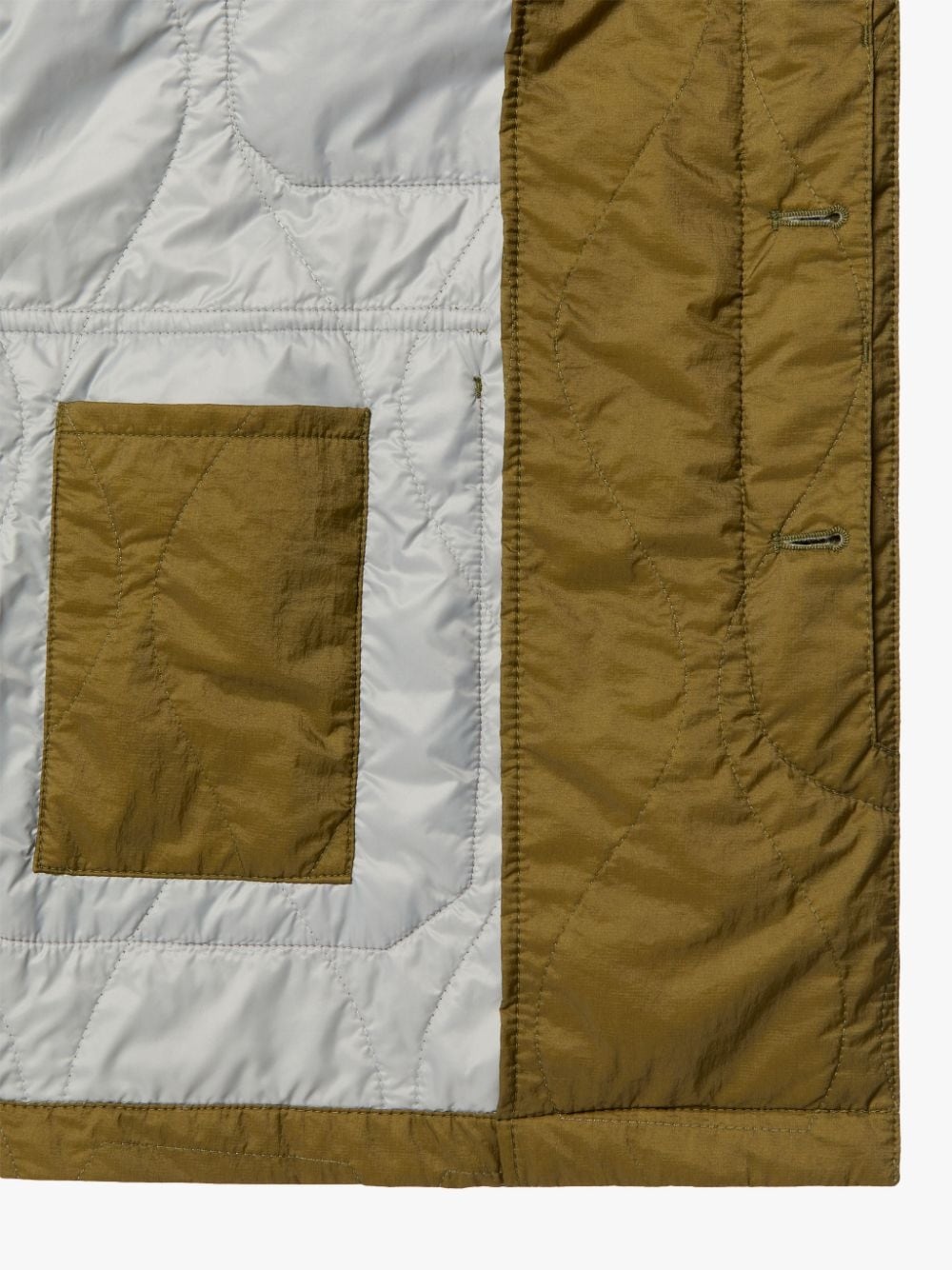 CHORE KHAKI NYLON QUILTED JACKET | GQM-215 - 6