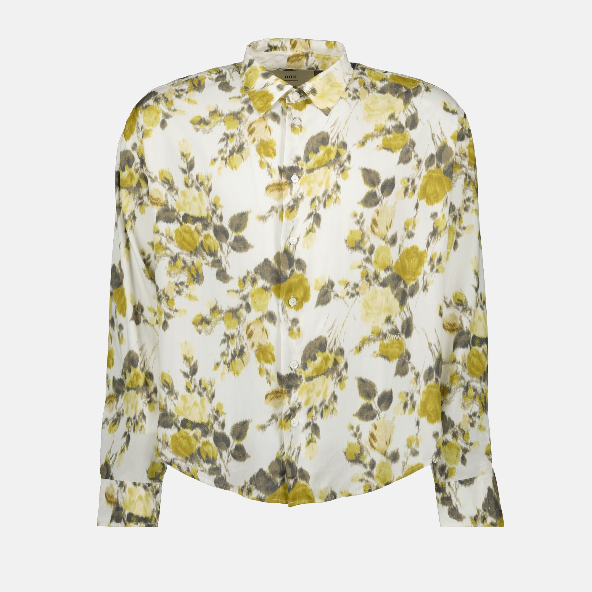 Chemise imprimé fleuris - 1