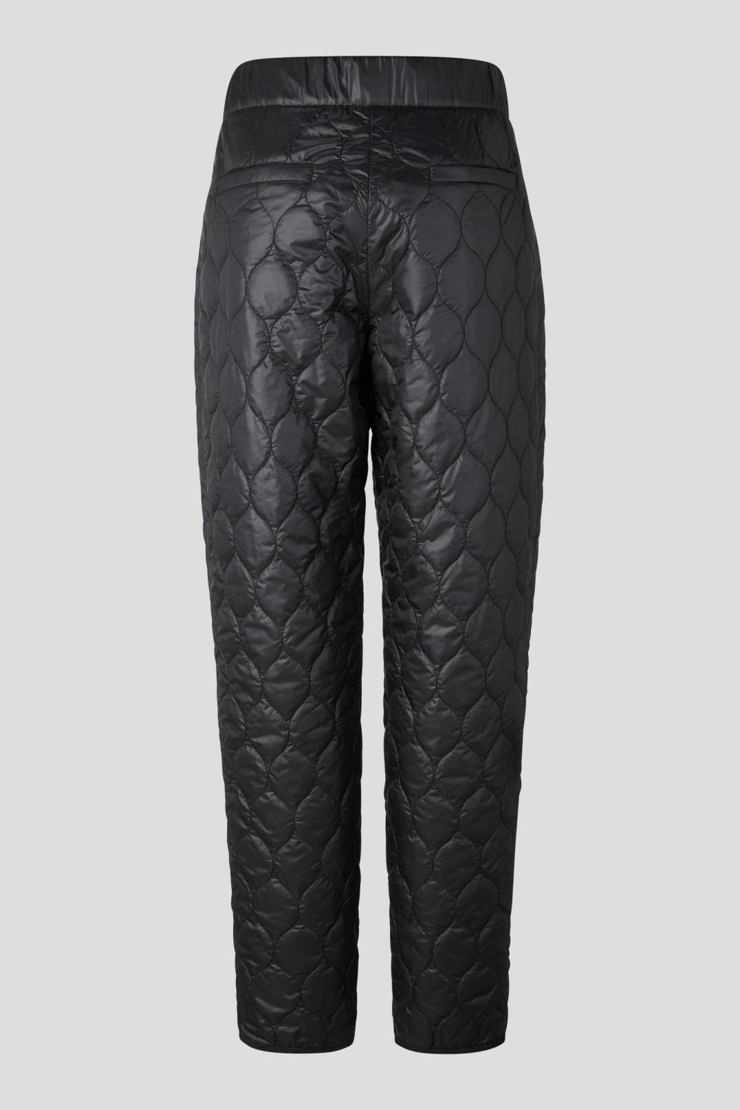 CAYA QUILTED TROUSERS IN BLACK - 6