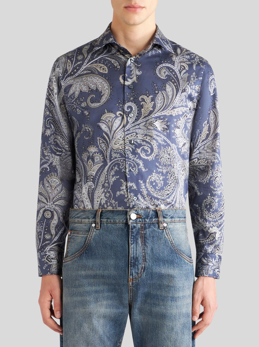 PAISLEY COTTON SHIRT - 2