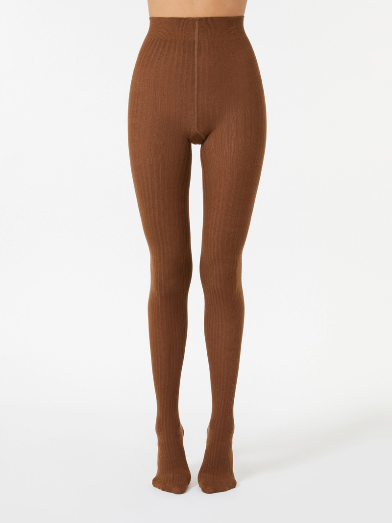 ZAVORRA1 Cotton tights - TOBACCO 3