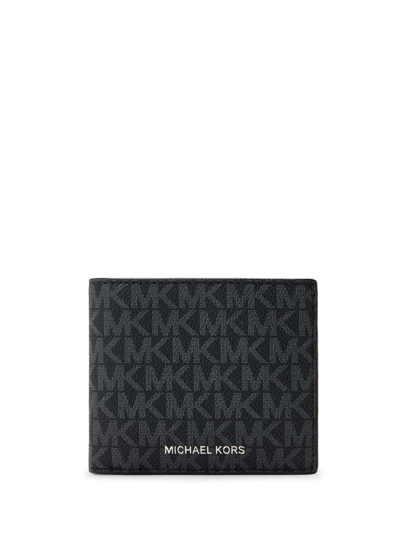 monogram-jacquard wallet 1