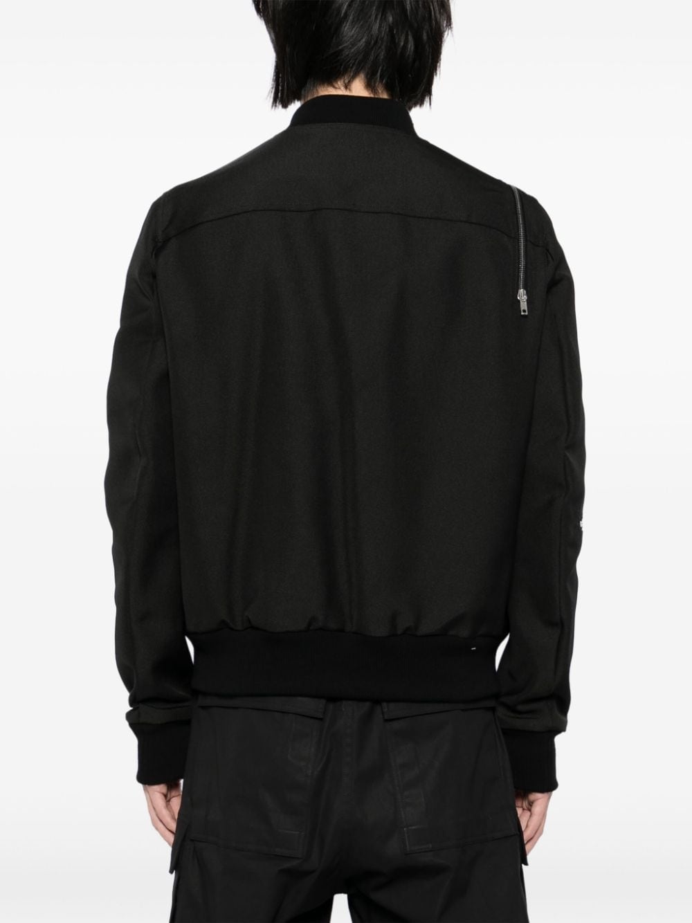 zip-detaining bomber jacket - 4