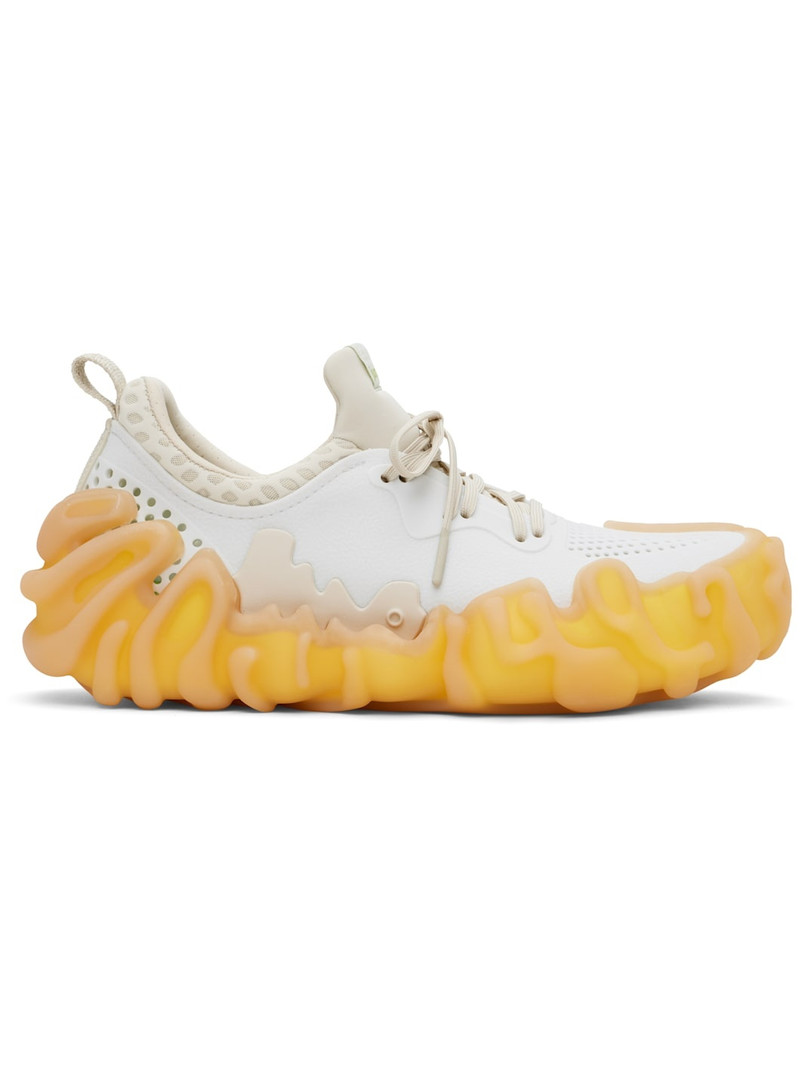 White & Yellow Salehe Bembury Edition Juniper Sneakers - 1