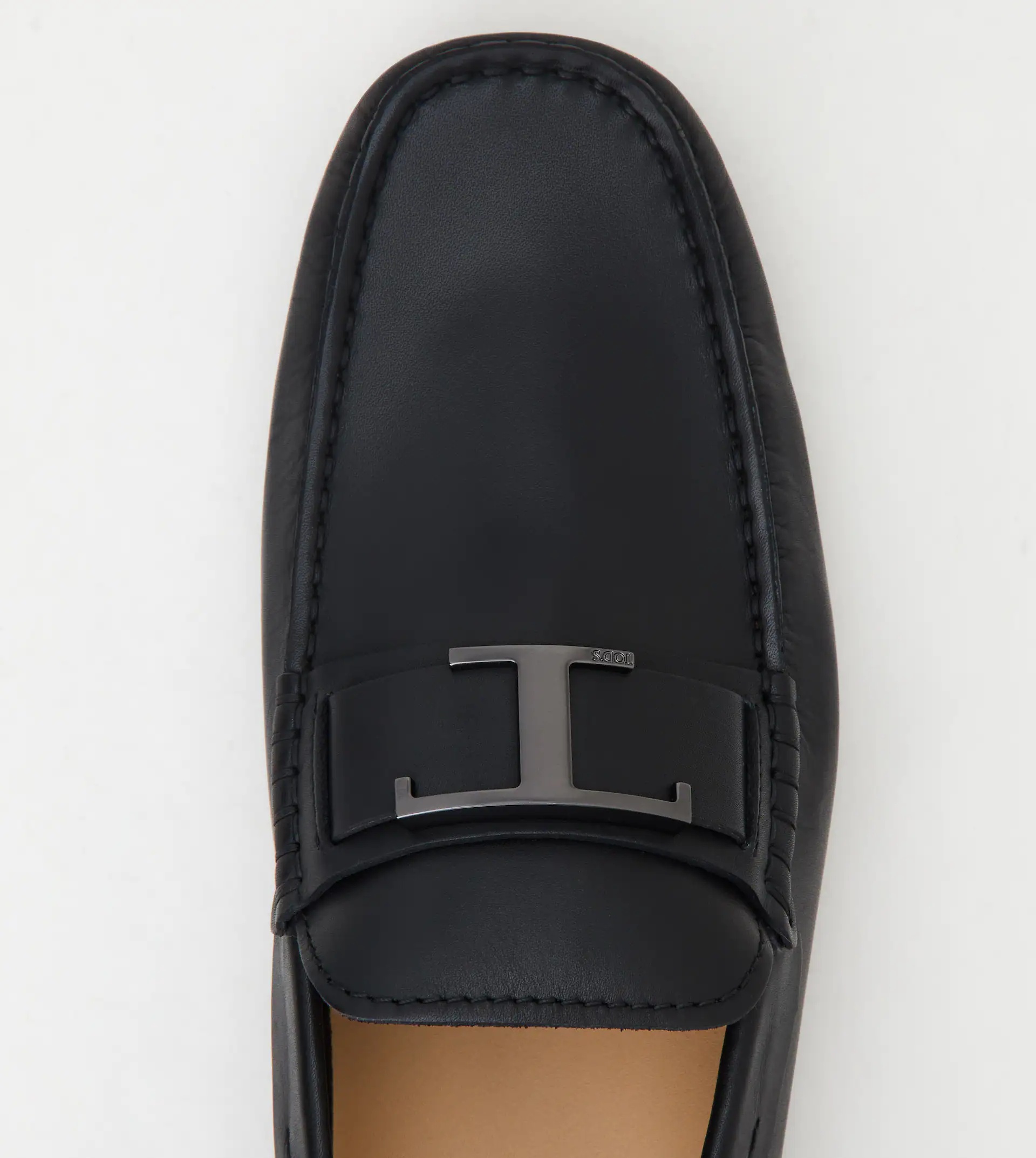 CITY GOMMINO TIMELESS DRIVING SHOES IN LEATHER - BLACK - 3