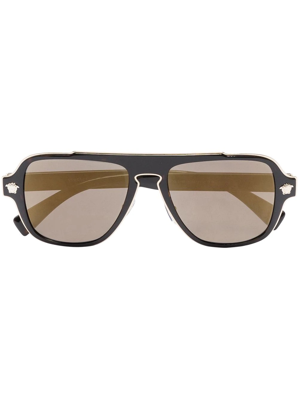 Medusa aviator-frame sunglasses - 1