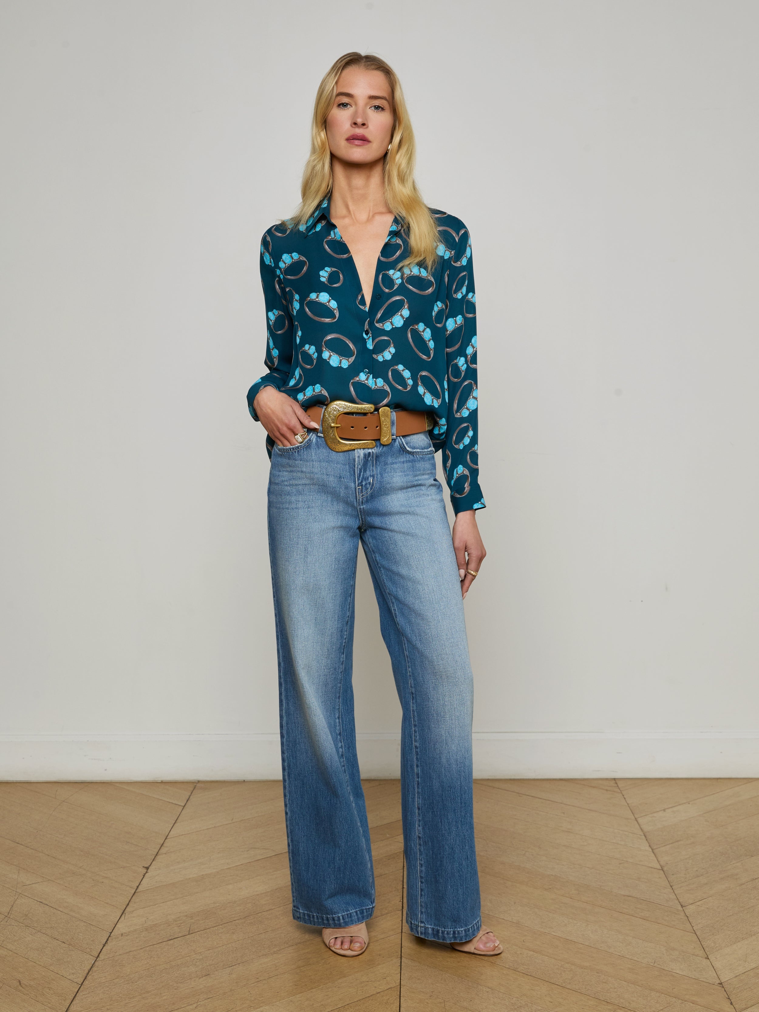 Nina Silk Blouse - 3
