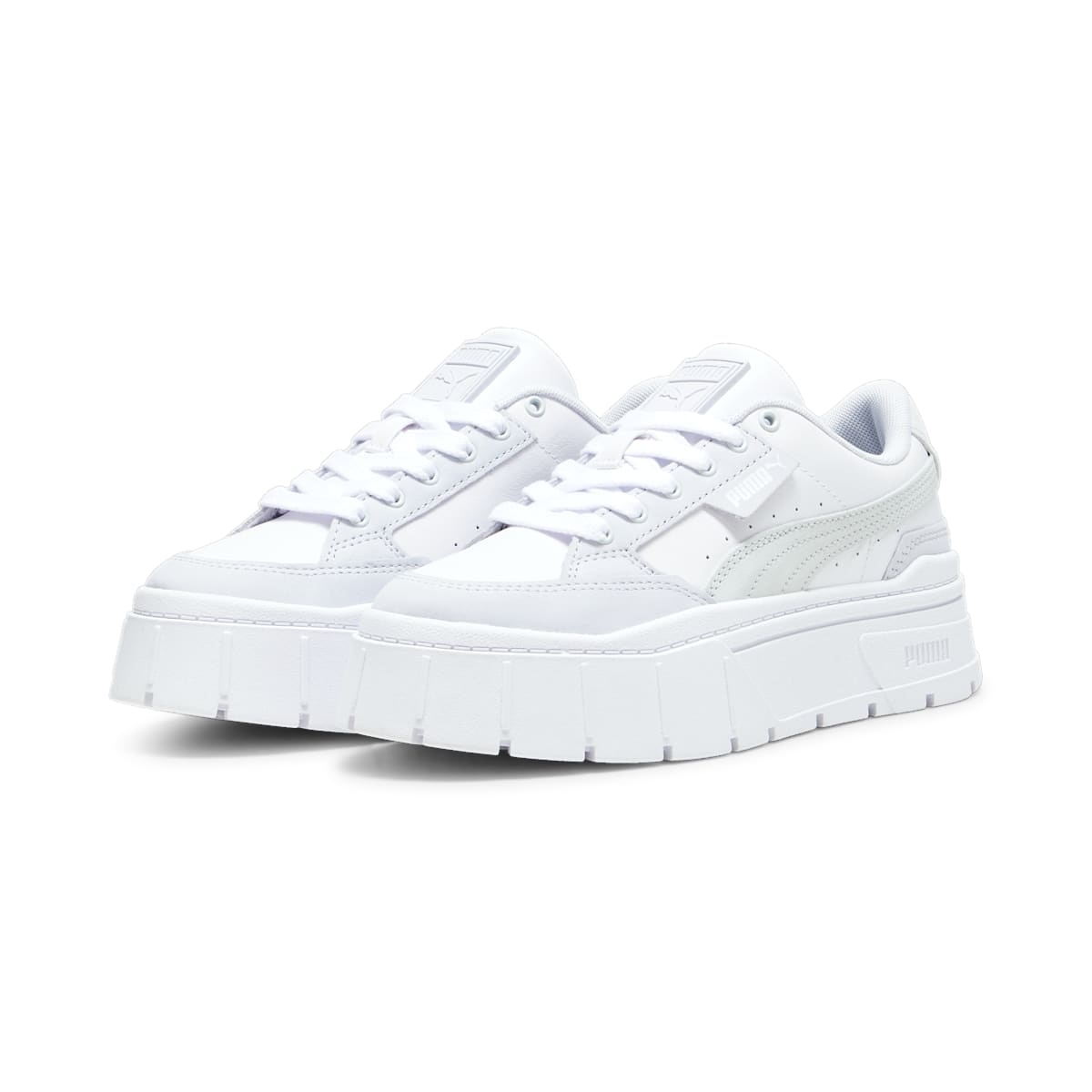 (WMNS) PUMA Mayze Stack Luxe 'Silver Mist' 389853-11 - 3
