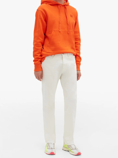 Acne Studios Ferris Face cotton hooded sweatshirt outlook