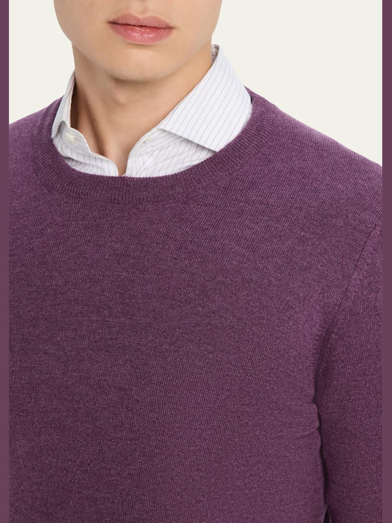 Men's Cashmere Crewneck Sweater 5
