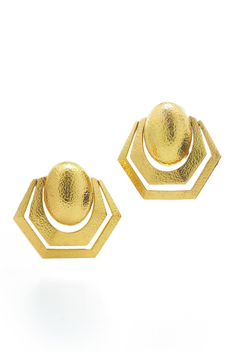 Hammered Swing Earrings 1