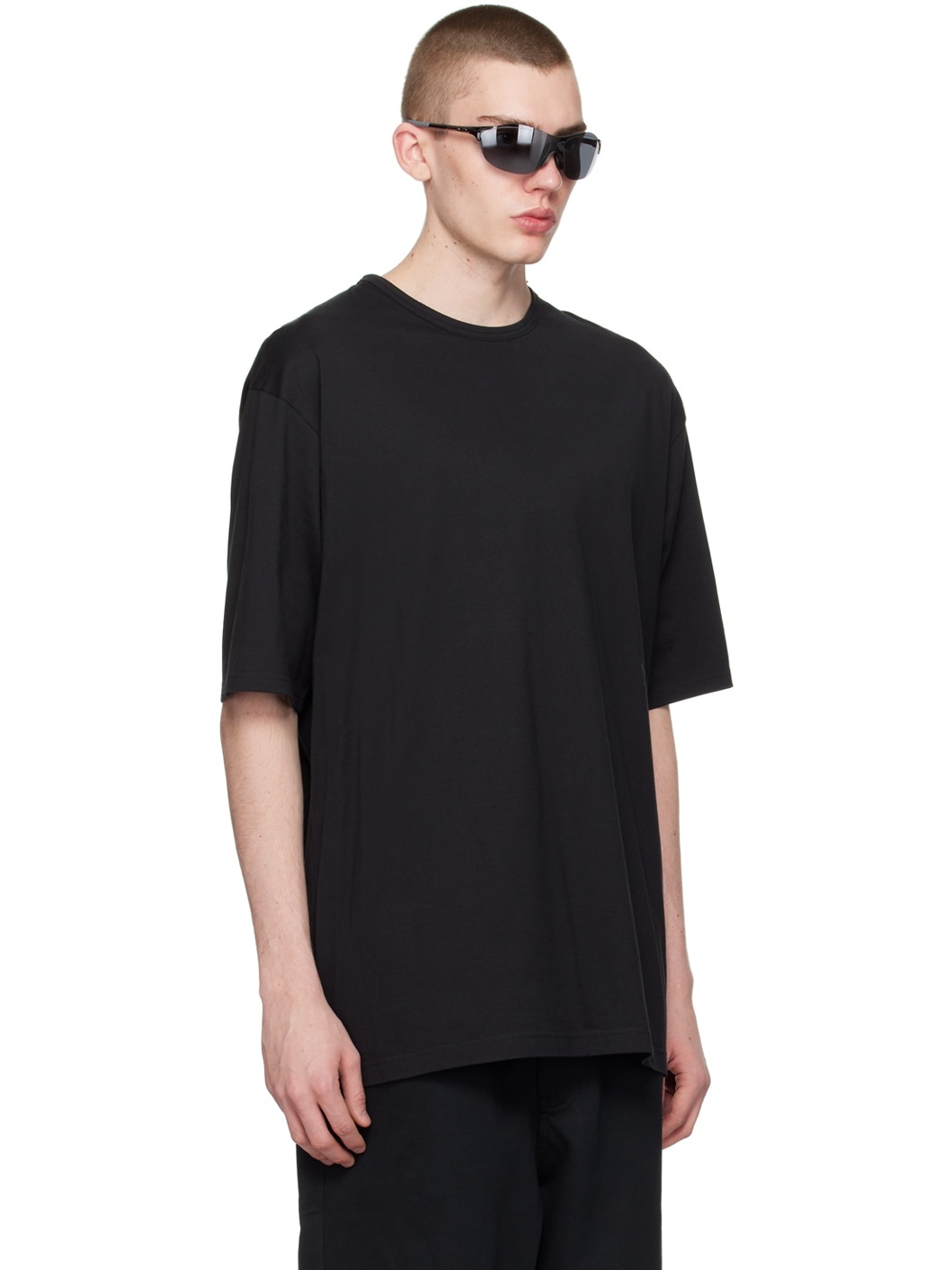 Black Boxy T-Shirt - 2