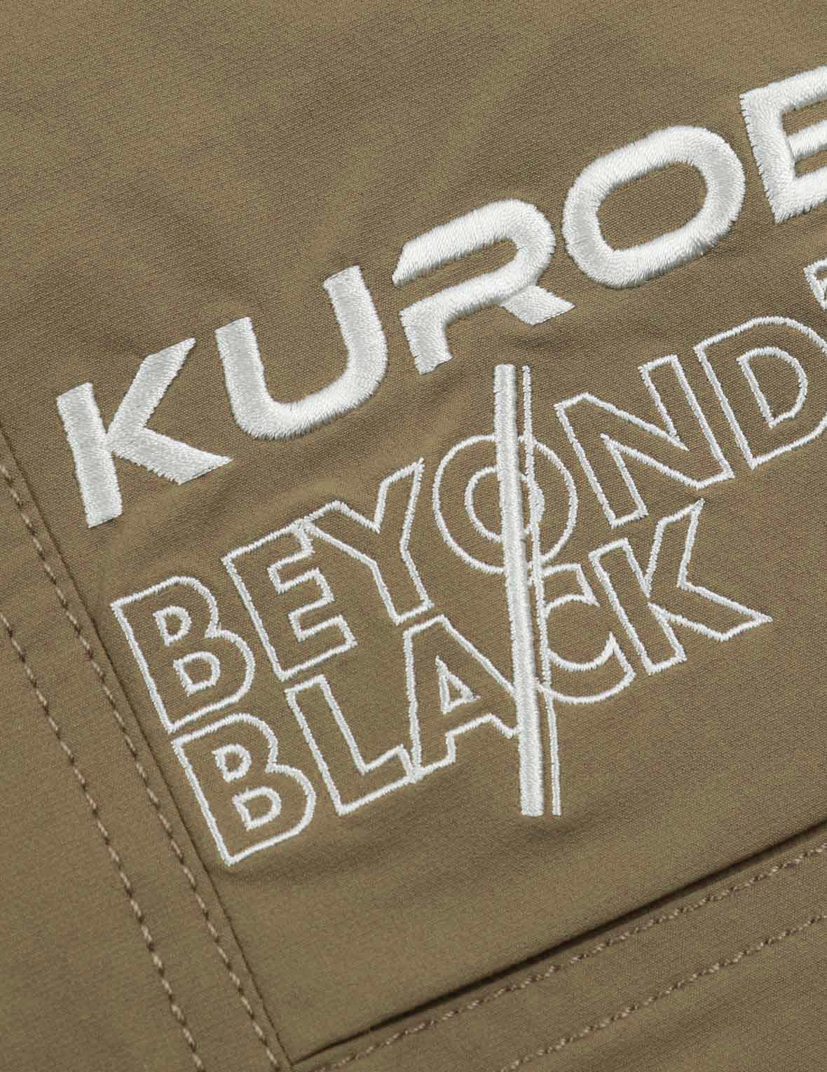 Logo Embroidery Regular Fit Cargo Pants - 9