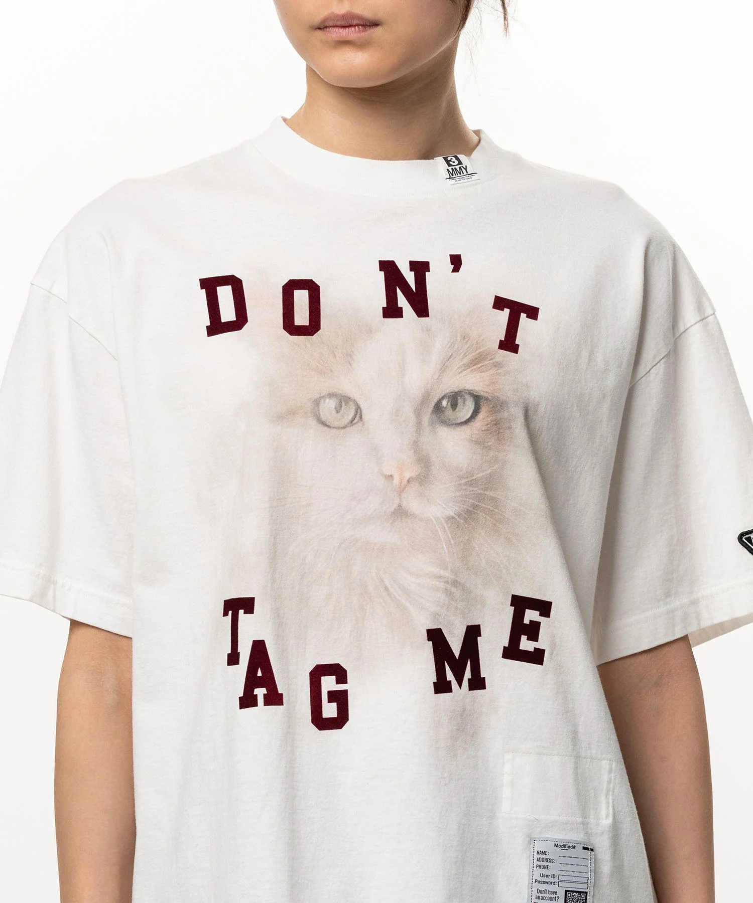 Cat Printed T-shirt - 1