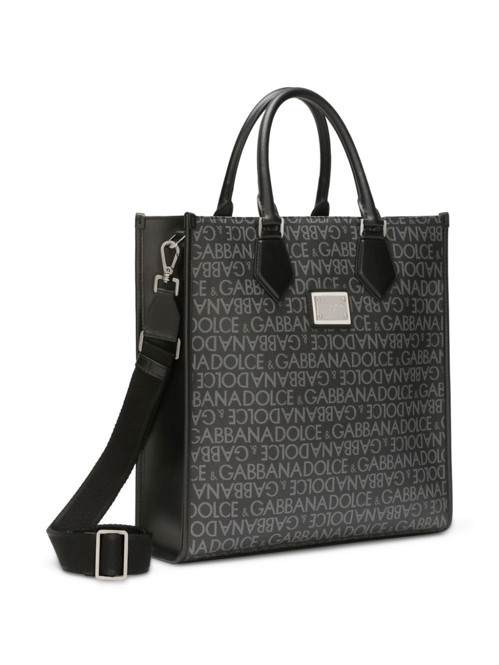 Shopping logo-print tote bag - 4