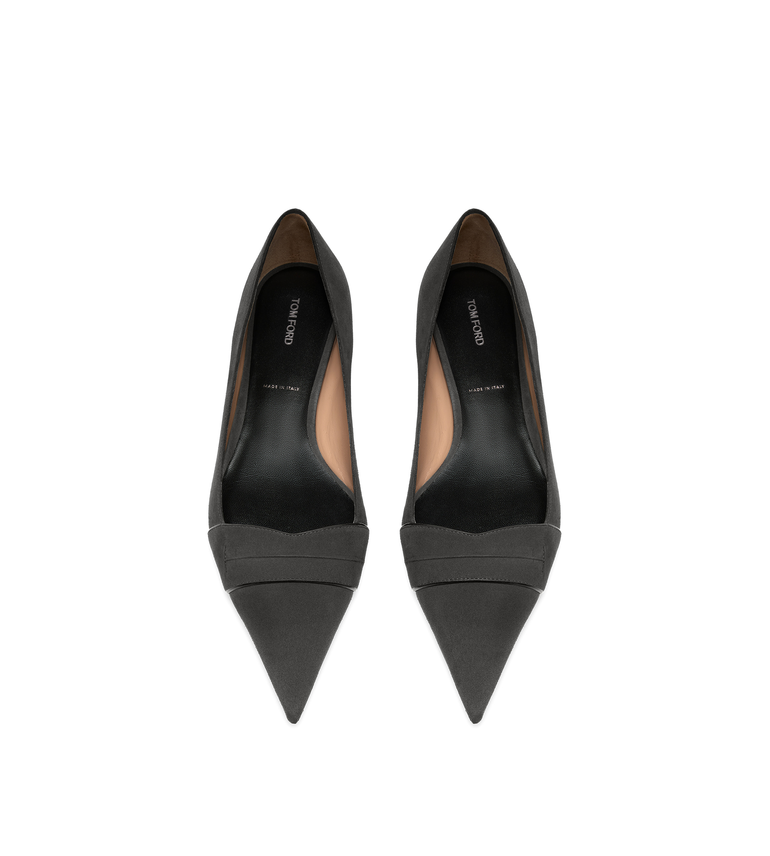 SUEDE LEATHER EVA BALLERINA - 4
