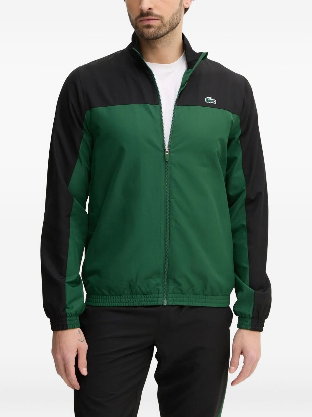 colour-block zip-up tracksuit - 1