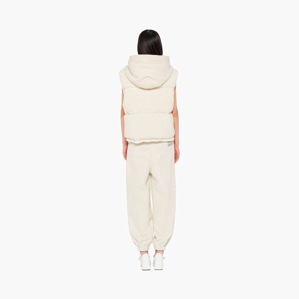 Cashmere down vest - 4