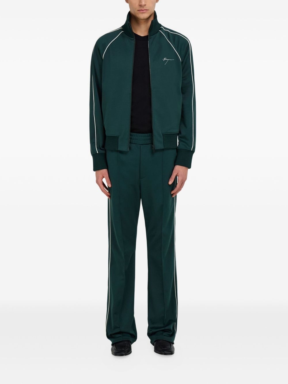 logo-embroidered sweatpants - 2