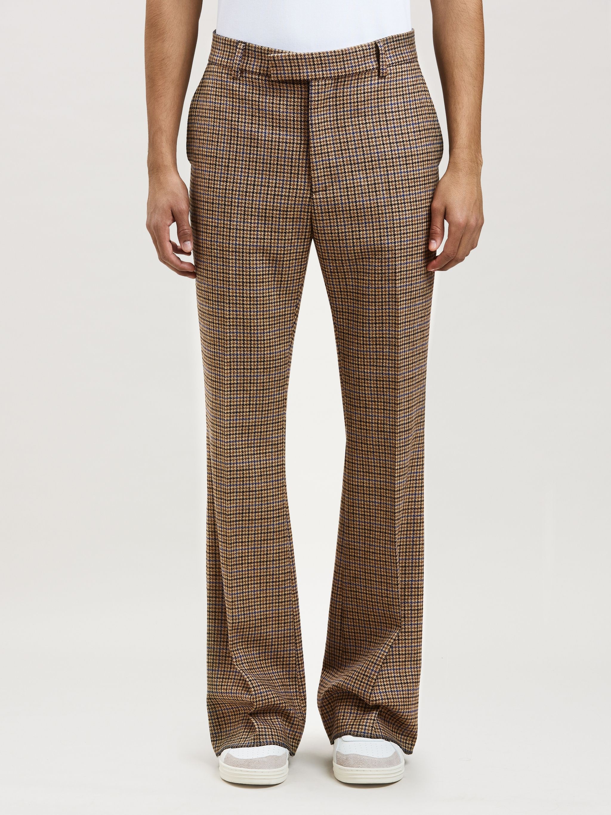 CHECK SUIT PANTS - 3