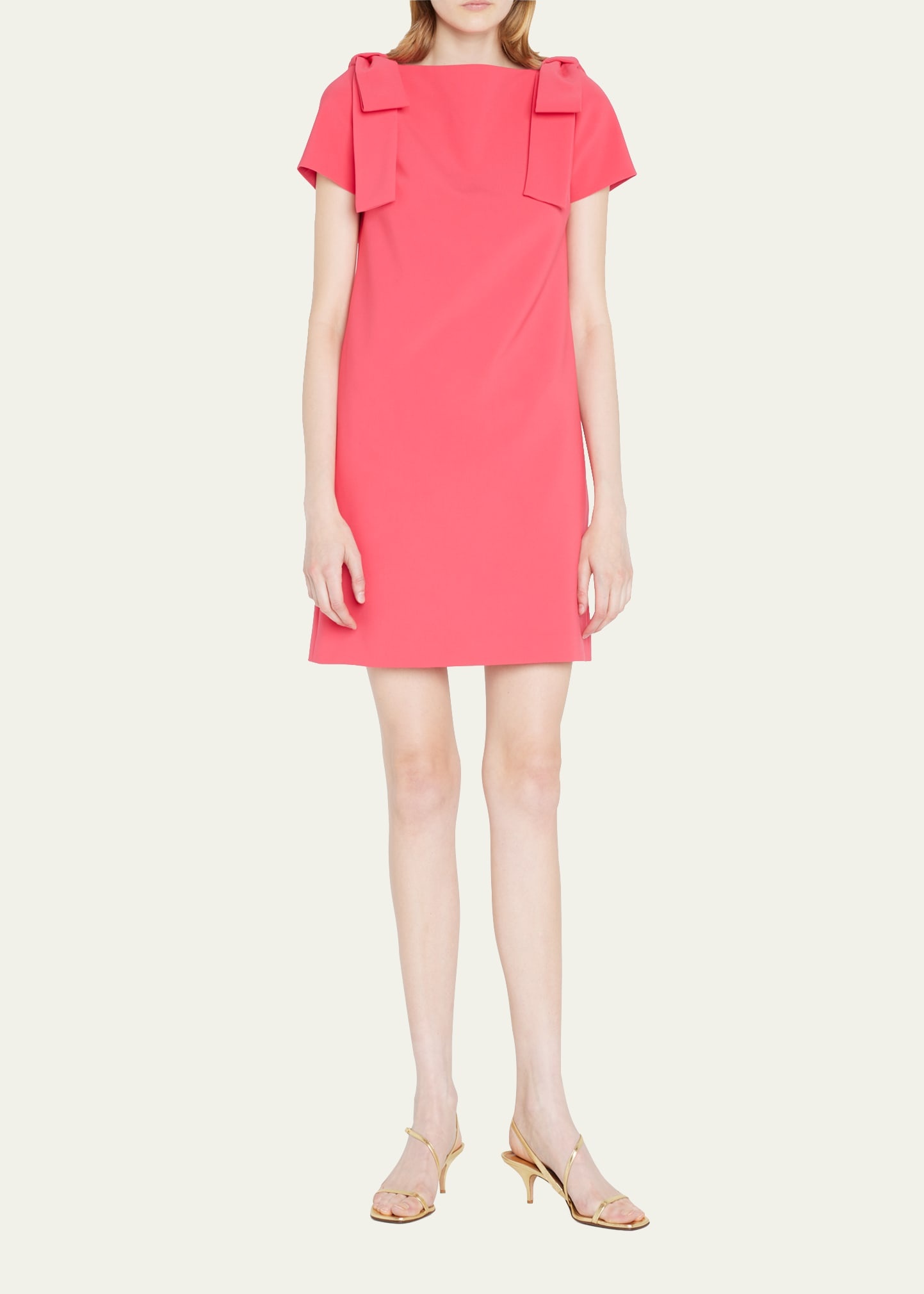 Bow Detail Shift Dress - 2