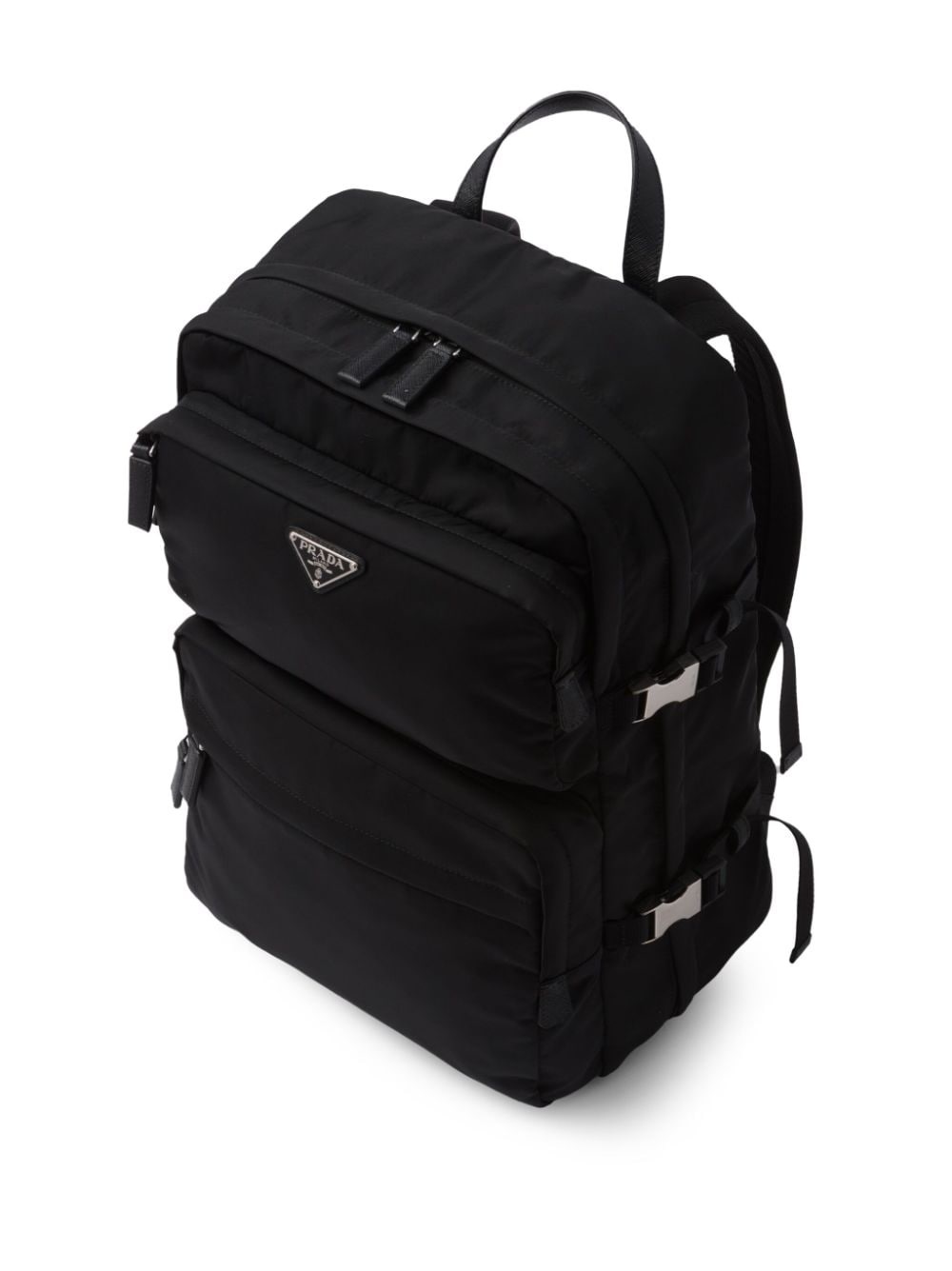 Re-Nylon Saffiano leather backpack - 5