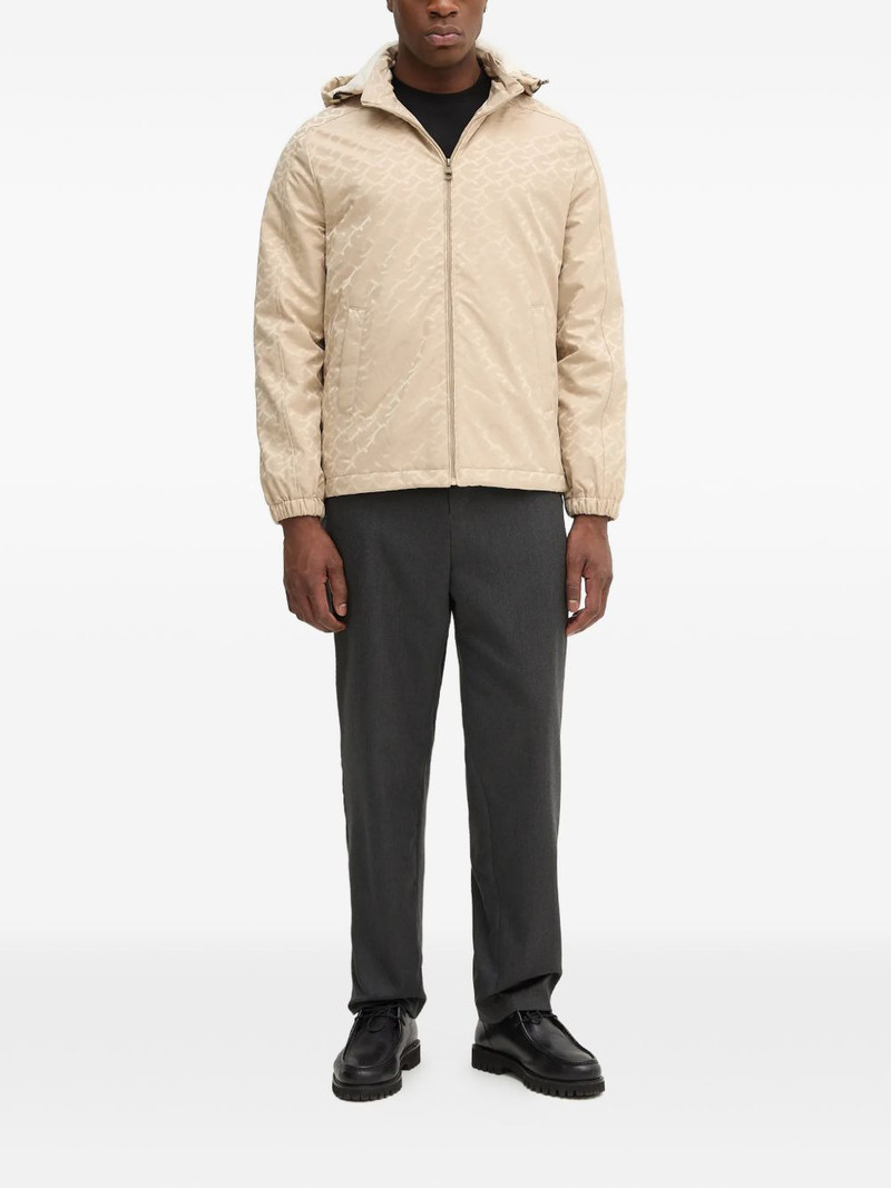 GUESS USA hooded patterned jacket outlook