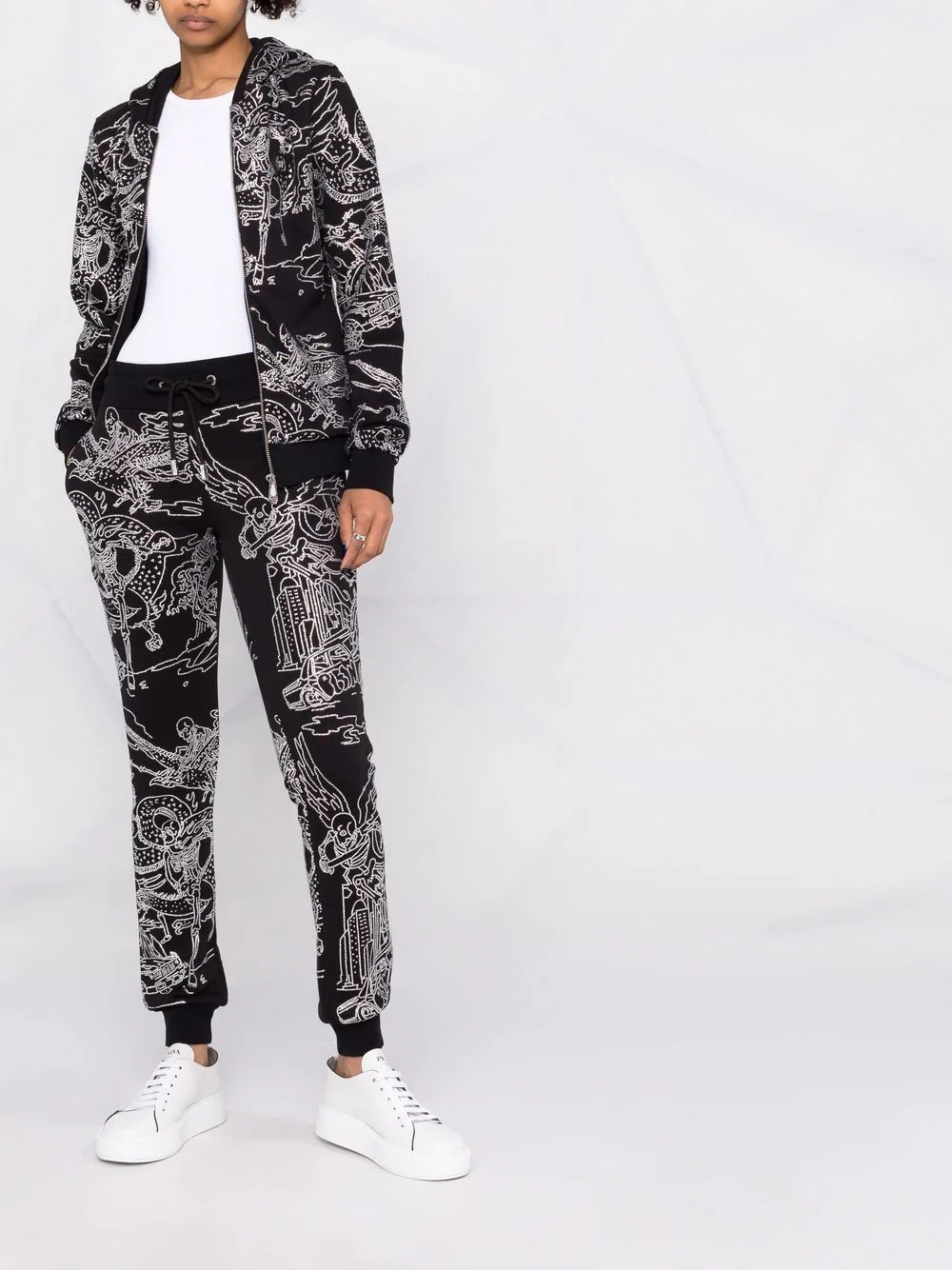 Stones Skeleton tattoo tracksuit - 2
