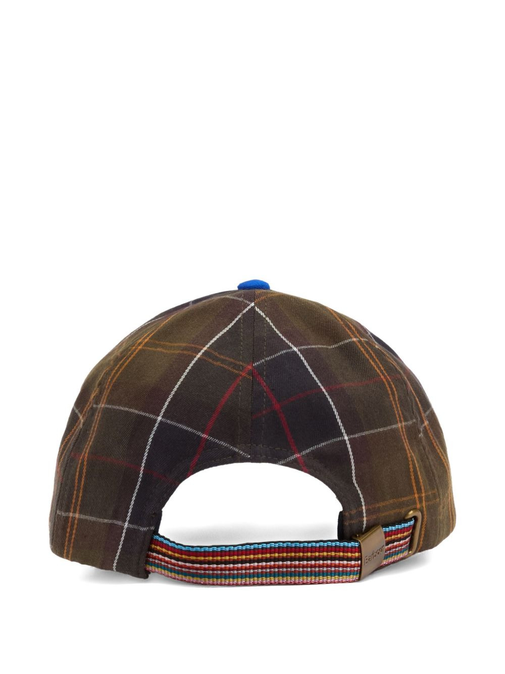TARTAN-PATTERN CORDUROY CAP - 4