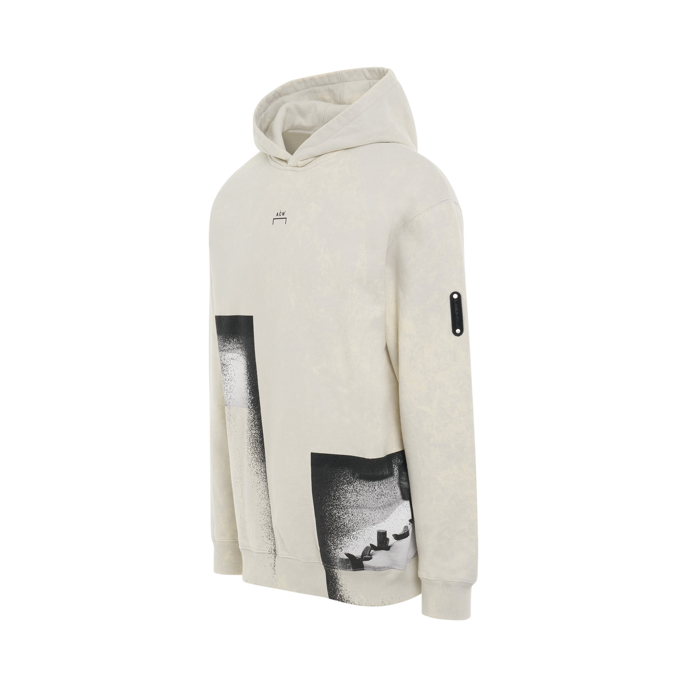Bouchards Photographic Print Hoodie in Bone - 2