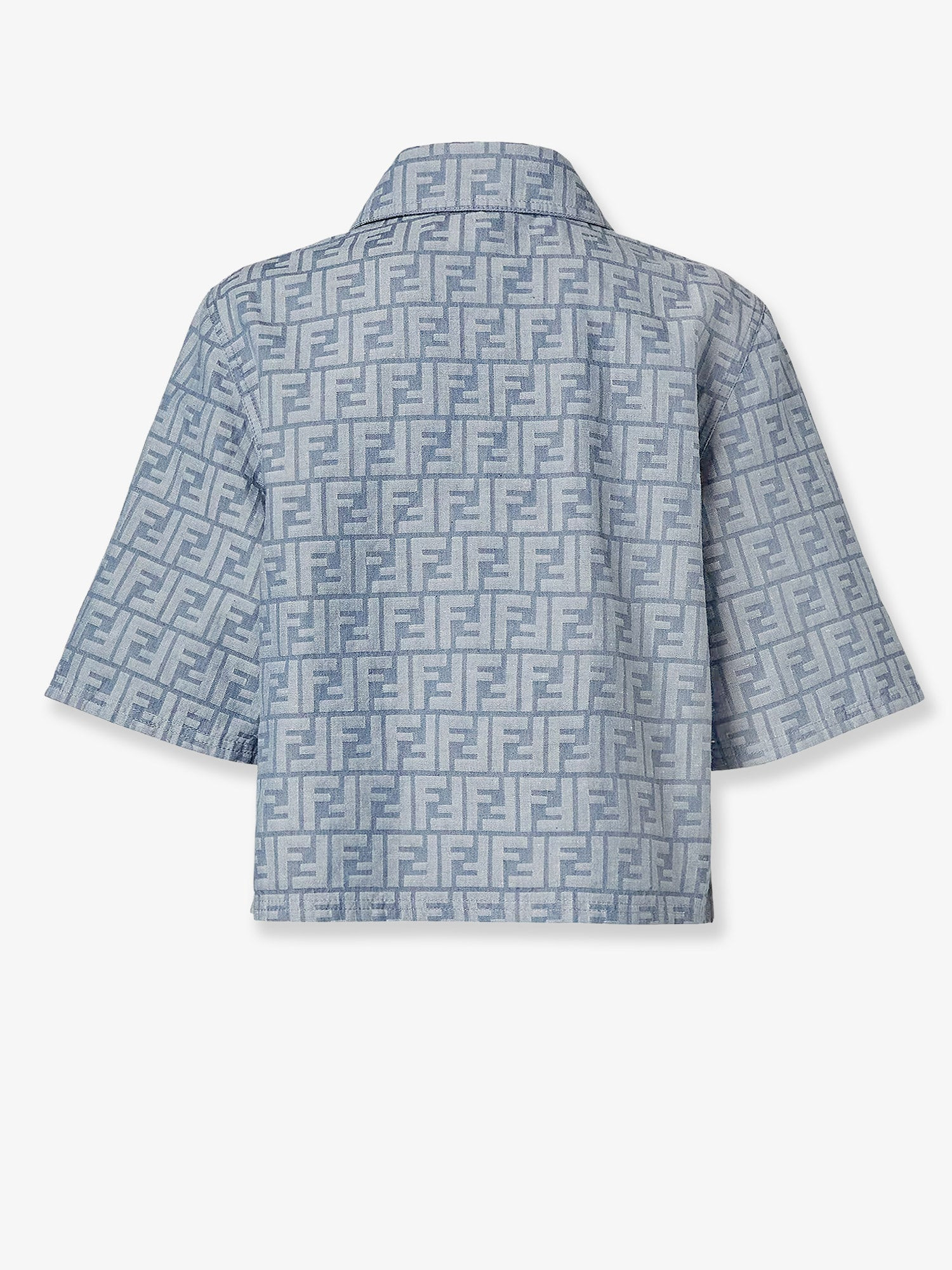 Fendi Women Ff Cotton And Linen Shirt/Jacket - 4