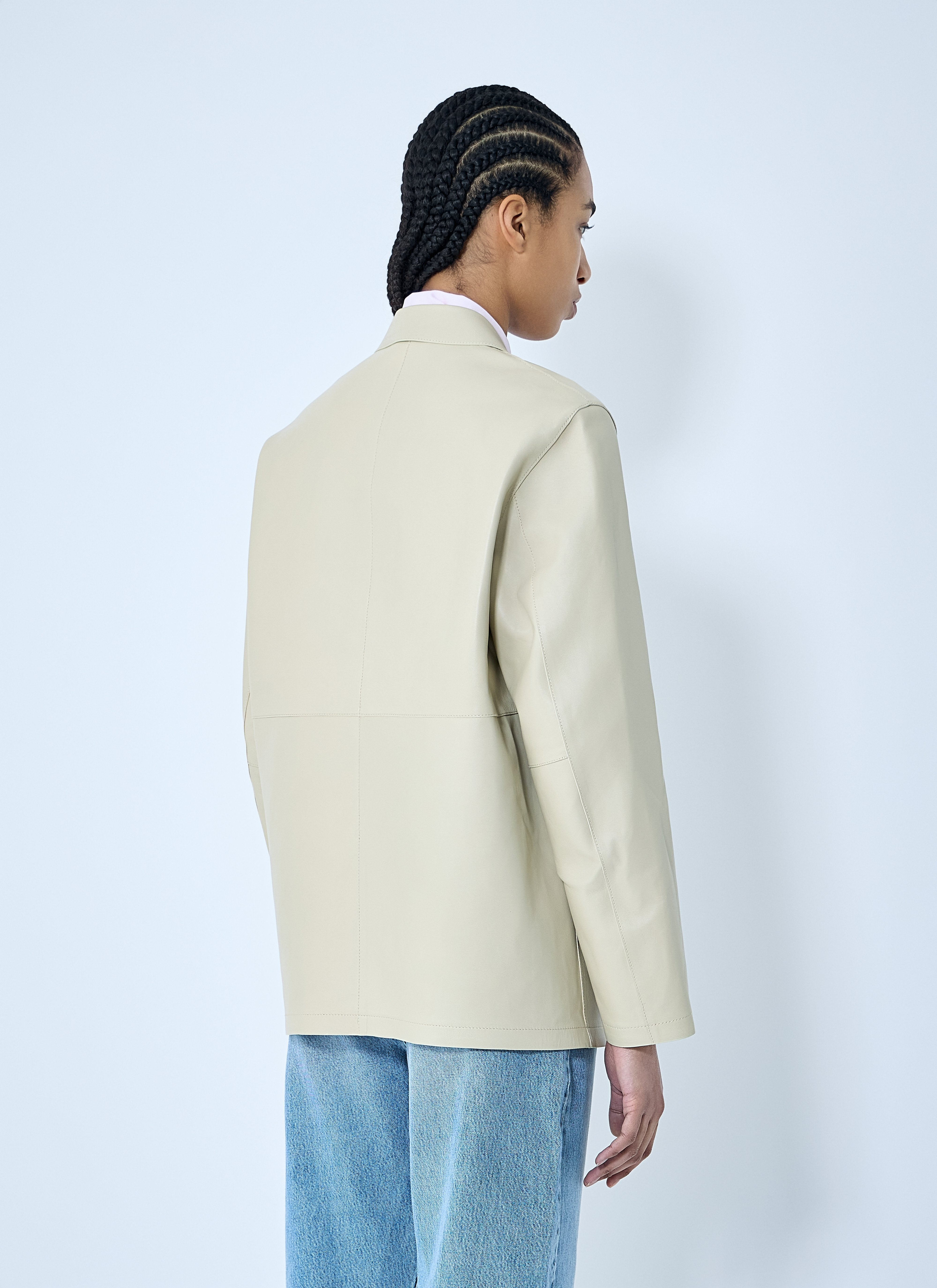 Toteme Women Clean Leather Blazer - 4