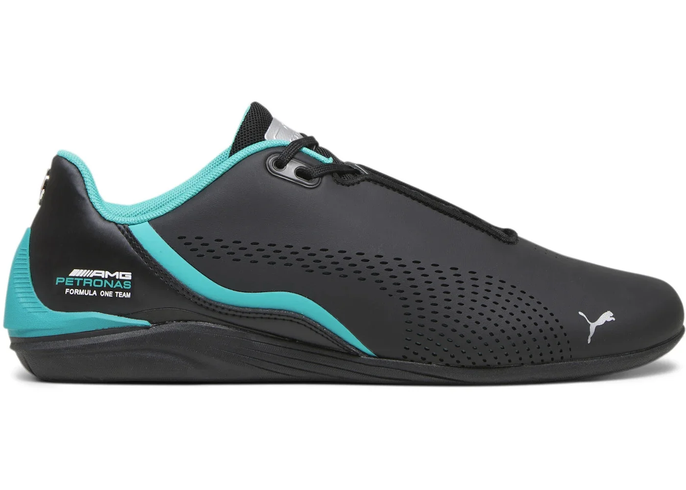 Puma Drift Cat Decima Mercedes AMG Petronas F1 Black Flat Dark Gray - 1