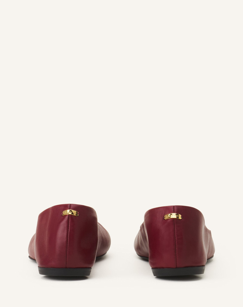 THE BALLERINA FLAT IN LEATHER 3