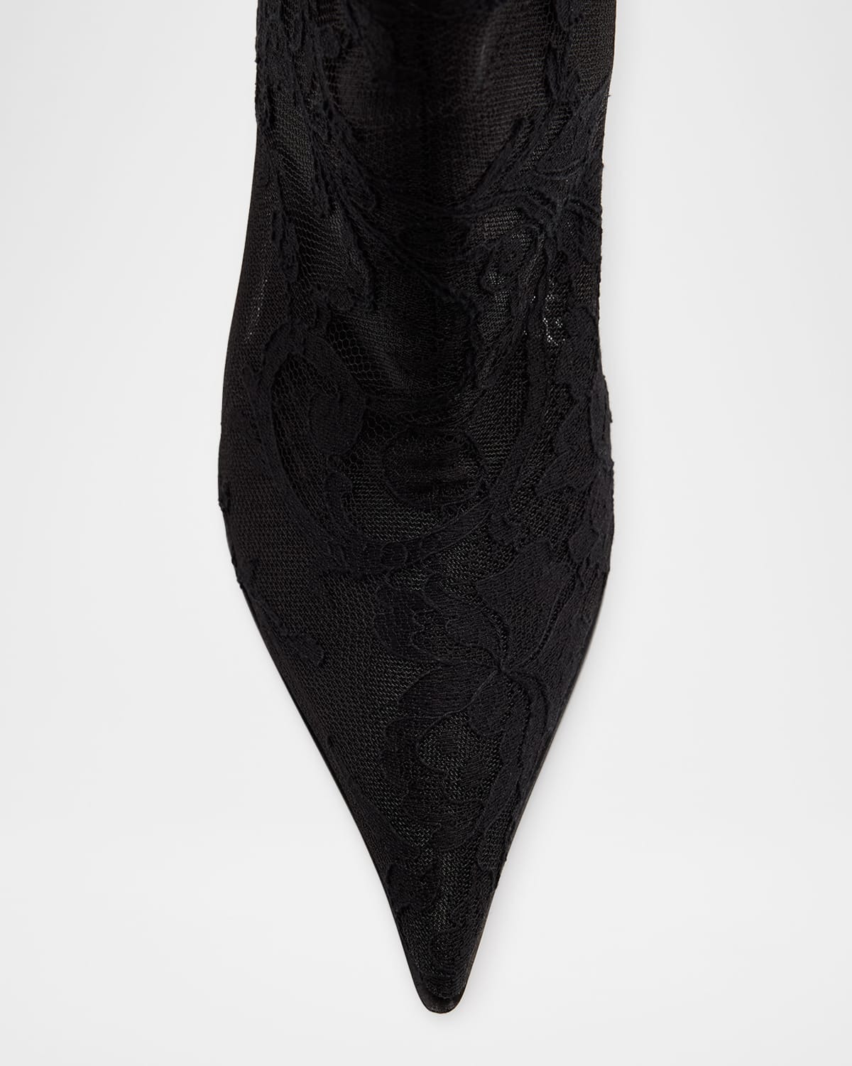 Heron Lace Ankle Boots - 5