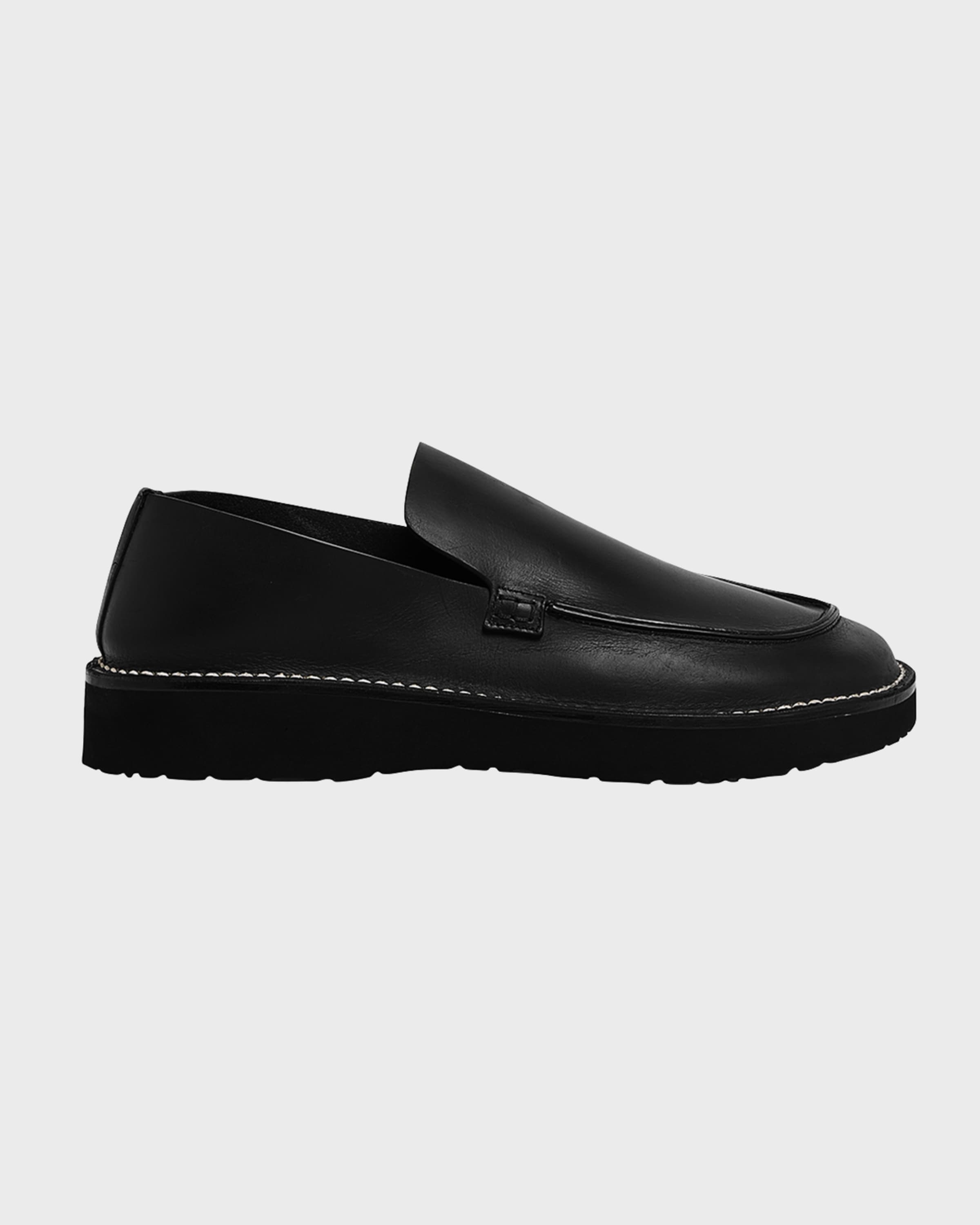 Loewe x Paula's Ibiza Men's Faro Leather Loafers Loewe x Paula's Ibiza Men's Faro Leather Loafers