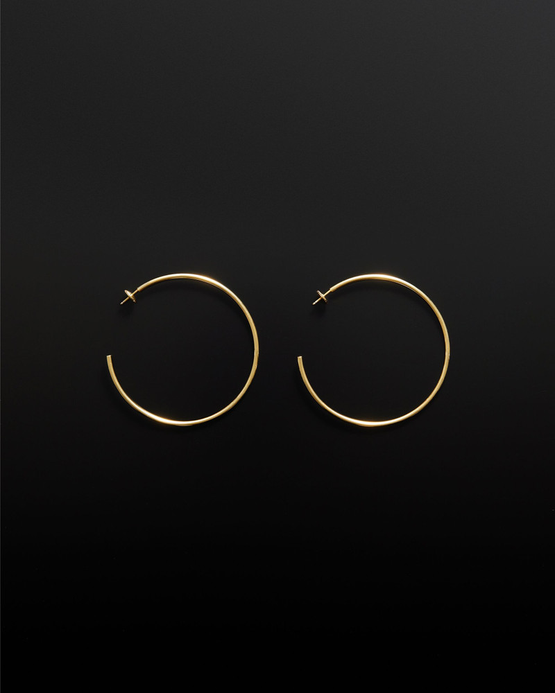 HOOP EARRINGS IN 18K YELLOW GOLD 1