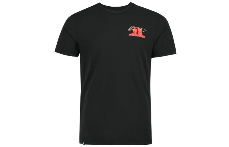 Li-Ning Li-Ning Badminton Graphic Quick-Drying T-shirt 'Black' AHSR569-1 outlook