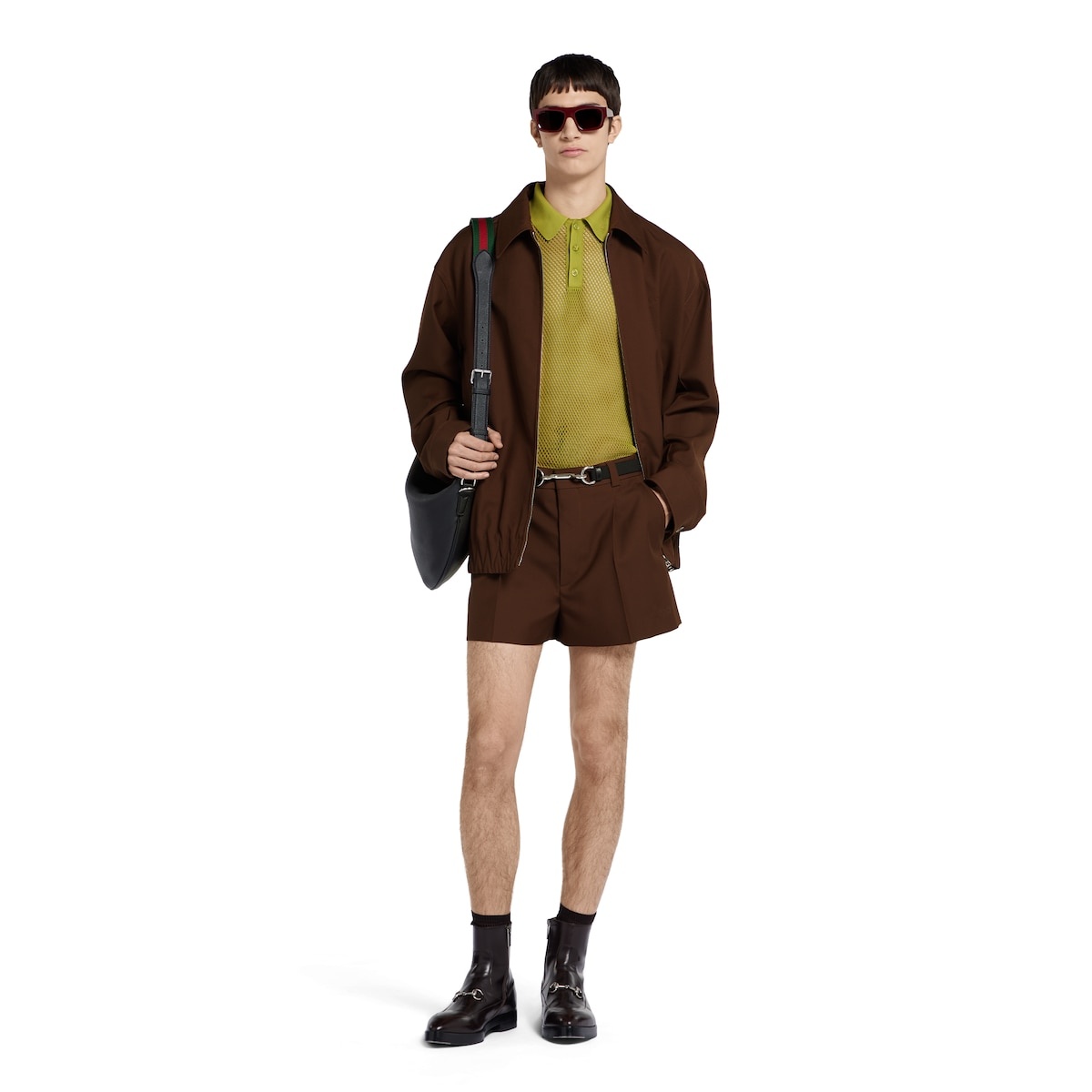 Wool twill shorts - 2